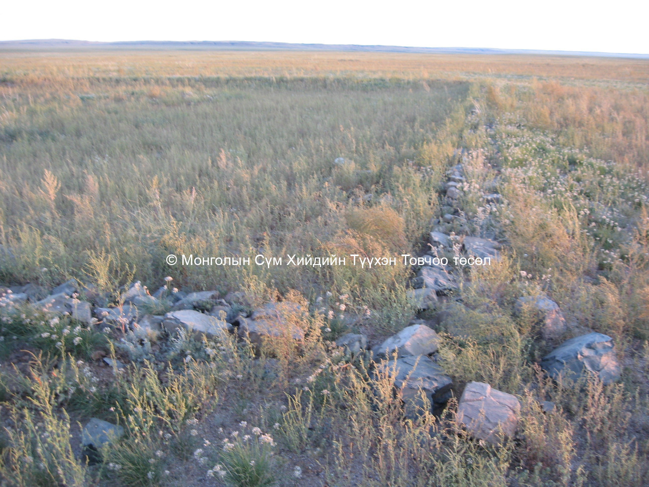 Талын модонгийн хийдийн туурь/7/